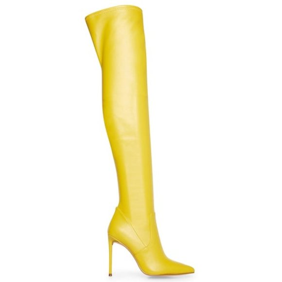 Steve Madden Shoes - YELLOW STEVE MADDEN VYVA PATENT